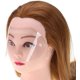 thumbnail image 2 of Protector facial transparente para peluquería, protector facial, laca para el cabello, herramienta de corte de cabello, película protectora desechable para laca para el cabello para peluquería (50PCS), 2 of 8