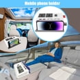 thumbnail image 2 of Tignapoo 300W Car Power Inverter with 4 USB Ports & 2 AC Outlets, DC 12V to AC 110V Converter, LCD Display, White ABS, 8 Safety Protections, Compact Design for Travel & Home Use, 2 of 6