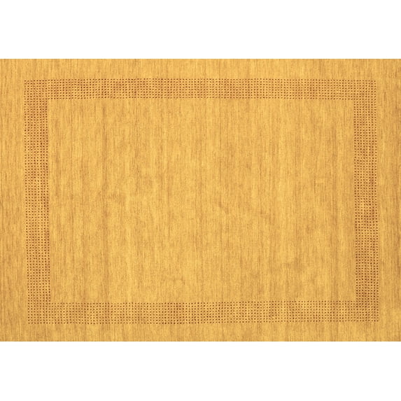 Ahgly Company Indoor Rectangle Abstract Brown Contemporary Area Rugs, 7' x 10'