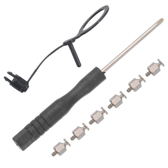 unbranded M.2 SSD Screw Kit Standoff Mounting Computer Hard Disk Laptop Black