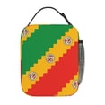 thumbnail image 2 of Insulated Lunch Bag Los Angeles California Flag Reusable Lunch Box for Men Women, 2 of 7