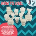 thumbnail image 3 of DIY Jumbo Blank Slow-Rising Animal Squishies - 12 Different 3-5" Designs - White Kawaii Squishy Toys for Drawing, Painting, Decorating - Soft & Scented Stress Relief Craft, 3 of 5