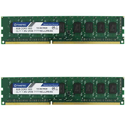 Server Board C2550D4I PC3-12800 1600MHz Non-ECC Desktop DIMM Compatible RAM Upgrade parts-quick 8GB DDR3 Memory for ASRock 