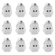thumbnail image 3 of 12pcs Halloween Hanging Ghost: Mini Resin Ghost Hanging Ornament Decoration - Halloween Ornaments For Tree For Spooky Atmosphere, 3 of 3