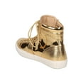 thumbnail image 3 of New Women Liliana Chic-9 Metallic Mixed Media High Top Lace Up Sneaker, 3 of 5