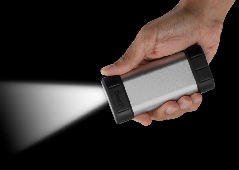 Zippo Silver HeatBank® 6 Pro Rechargeable Hand Warmer