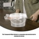 thumbnail image 3 of GOOHOCHY Cubo de agua para alimentos con tapa y asa, contenedor de agua reutilizable, cubo de agua portátil, 3 of 8