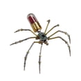 thumbnail image 4 of Kit de manualidades con modelo de araña mecánica, decoración novedosa de escena, adorno de escritorio, decoración de araña de metal, montaje DIY para Oro, 4 of 6