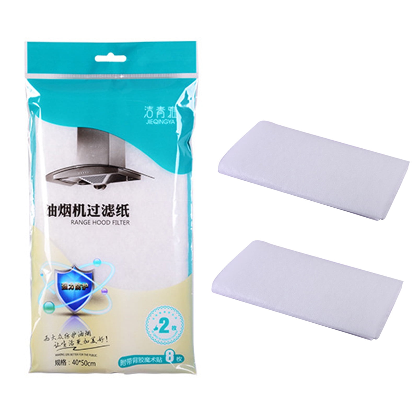 12pcs/Pack Kitchen Oil Filter Paper Smoke Exhaust Ventilator Nonwoven Range Hood 