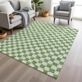 thumbnail image 6 of Dalyn Rugs Machine Washable Indoor/Outdoor Chantille Green 9' x 12' Rug, 6 of 9