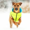 thumbnail image 2 of AiryVest Lightweight Reversible Winter Dog Coat - Warm Dog Jacket - Water Resistant Windproof - Insulated Dog Apparel for Small, Medium & Large Dogs - Comfortable Dog Puffer Vest - Black/Light Green, 2 of 50