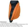 thumbnail image 6 of Unique Bargains Outdoor Bike Bicycle Rain Dust Cover Water Resistant Garage Scooter Protector L Orange, 6 of 7