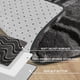 thumbnail image 4 of Alfombra Merelax de 152 x 244 cm, suave y esponjosa, gris peluda, 4 of 9