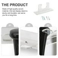 thumbnail image 4 of LEEYNEER Baseball Bat Rack Decorative Display Simple Stand Acrylic Hanger Softball Brackets Holder Clear Hangers 2 Count, 4 of 6