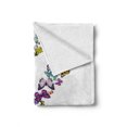 thumbnail image 2 of Letter Z Soft Flannel Fleece Blanket, Multicolored Animal Pattern Cool Font Nature Exotic Bugs Capital Letter Z Design, Cozy Plush for Indoor and Outdoor Use, 70" x 90", Multicolor, by Ambesonne, 2 of 6