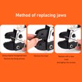thumbnail image 4 of Air Powered Crimper, Pneumatic Wire Crimper Accurate Energy Saving Multi Purpose  for Equipment, 4 of 7