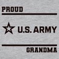 thumbnail image 3 of CafePress - Proud Army Grandma Black Long Sleeve T Shirt - Womens Baseball Tee, 3 of 4