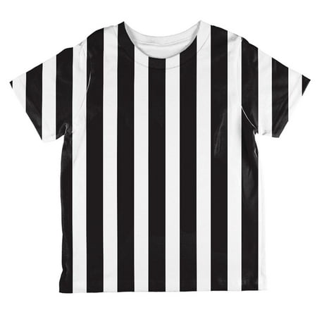 Halloween Referee Costume All Over Toddler T Shirt Multi