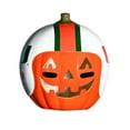 thumbnail image 2 of Miami Hurricanes Ceramic Pumpkin Helmet, 2 of 4