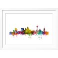 thumbnail image 2 of Art.com San Antonio Texas Skyline Art Print by Michael Tompsett, White Frame Wall Art, 44" x 32", 2 of 5
