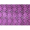 thumbnail image 1 of Ahgly Company Indoor Rectangle Abstract Purple Modern Area Rugs, 4' x 6', 1 of 4