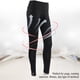 thumbnail image 3 of Mallas de malla mallas de malla negras Mujeres Yoga Fitness Leggings Correr Gimnasio Estiramiento Deportes Pantalones de malla de cintura alta ANGGREK Otros, 3 of 8