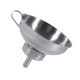 thumbnail image 5 of CTIRCHIU Embudo De Acero Inoxidable Para Cocina Uso Doméstico Trasvase Limpio De Líquidos Aceite Y Vino, 5 of 8