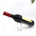 thumbnail image 1 of Estante decorativo para botellas, estante de exhibición, estante de almacenamiento, soporte de exhibición de botellas, soporte de botella de Metal Argén perfecl Botellero, 1 of 8