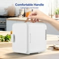 thumbnail image 4 of Mini refrigerador termoeléctrico para el cuidado de la piel, refrigerador de belleza de 6L/8 latas 2 en 1, 110V(AC)/12V(DC), 4 of 8