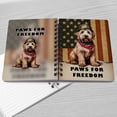 thumbnail image 4 of Freedom Paws Patriotic Soft Coated Wheaten Terrier Vintage Memorial Day Spiral Bound Journal Wheatie Dog Lover 5x7in Spiral Notebook - 12006, 4 of 5