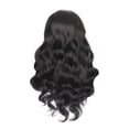thumbnail image 2 of Conjunto de Peluca para Mujer onlyliua Cabello Rizado Longitud Media Color Negro Alambre de Alta Temperatura, 2 of 7