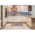 thumbnail image 5 of Ahgly Company Indoor Rectangle Mid-Century Modern Khaki Rose Pink Oriental Area Rugs, 5' x 8', 5 of 6