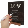 thumbnail image 4 of LAMIRO Wifi Password Sign Acrylic Sign Password Reminder Sign, 4 of 7