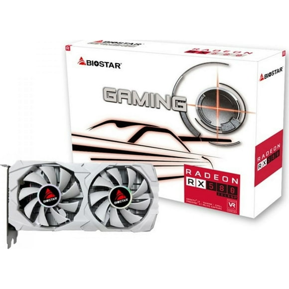 Biostar - BIOSTAR Radeon RX 580 8GB White D5
