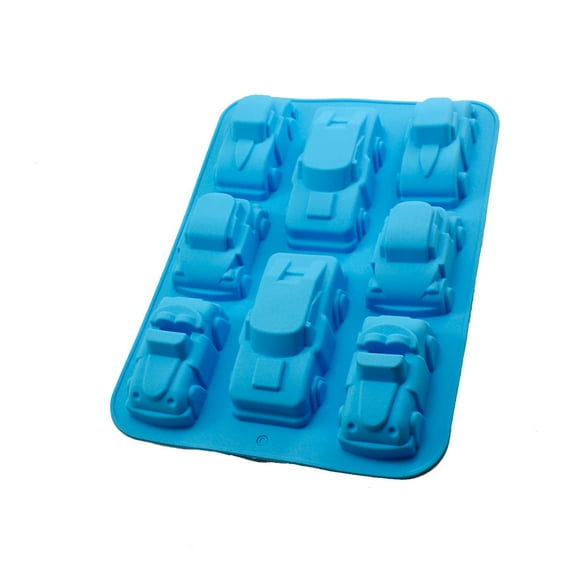 ELAYARD Silicone Mold Tool Car Shape Nonstick Baking Tool for Kitchen 1Set