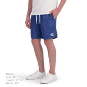 Umbro Men's Checkered Jacquard Short Sizes S-XL