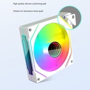 Computer Case Fan 120mm Case Fan ARGB Fan 4Pin Connectors Quiet PC Case