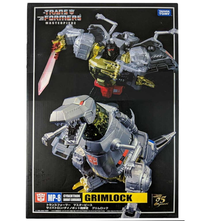 Transformers Generation 1 Masterpiece MP-08 Grimlock Toy - Walmart.com