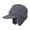 Grey, variant on Men Women Winter Warm Lined Knit Beanie Hats with Visor and Ear Flaps for Cold Weather Sport Golf Baseball Beanie Cap