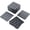 Gray-TW-9PCS, variant on 27 Pack Plastic Interlocking Deck Tiles, Outdoor Patio Flooring, 12"x12" Interlocking Decking Tile Outdoor All Weather Use, Waterproof Patio Pavers for Pool Balcony Backyard Porch, Garden