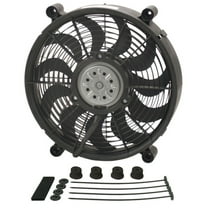DERALE 14 in 2100 CFM HO RAD Electric Cooling Fan P/N 18214 Fits select: 2007,2010-2012 TOYOTA CAMRY