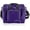 Purple, variant on Athletico Bowling Bag for Single Ball - Single Ball Tote Bag With Padded Ball Holder - Fits a Single Pair of Bowling Shoes Up to Mens Size 14 (Pink)