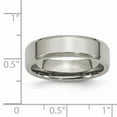 thumbnail image 5 of Titanium Beveled Edge 6mm Polished Band, 5 of 10