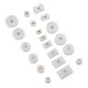 thumbnail image 1 of Kit De Troqueles De Presión Trasera Para Caja De Reloj, Herramienta De Reparación De Relojes, Juego De Troqueles De Ajuste De Nailon, 20 Piezas Resistentes A Los Arañazos Para, 1 of 7