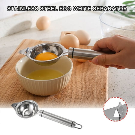 

Tagold Christmas Savings Clearance! Stainless Steel Eggs White Separator Eggs Yolk Separator Eggs Leaker