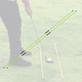 thumbnail image 4 of Palos de alineación de golf, varillas de de golf, varillas de alineación de de entrenamiento oscilante, paquete de 2 para entrena Soledad Palos de alineación de golf, 4 of 10