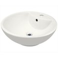 thumbnail image 1 of Polaris V2702-B Évier en Porcelaine de Bisque, 1 of 1