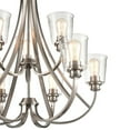 thumbnail image 2 of 3629-CH Millennium Lighting Forsyth - 9 Light Chandelier-78.25 Inches Tall and 29.25 Inches Wide-Chrome Finish    -Traditional Installation, 2 of 3