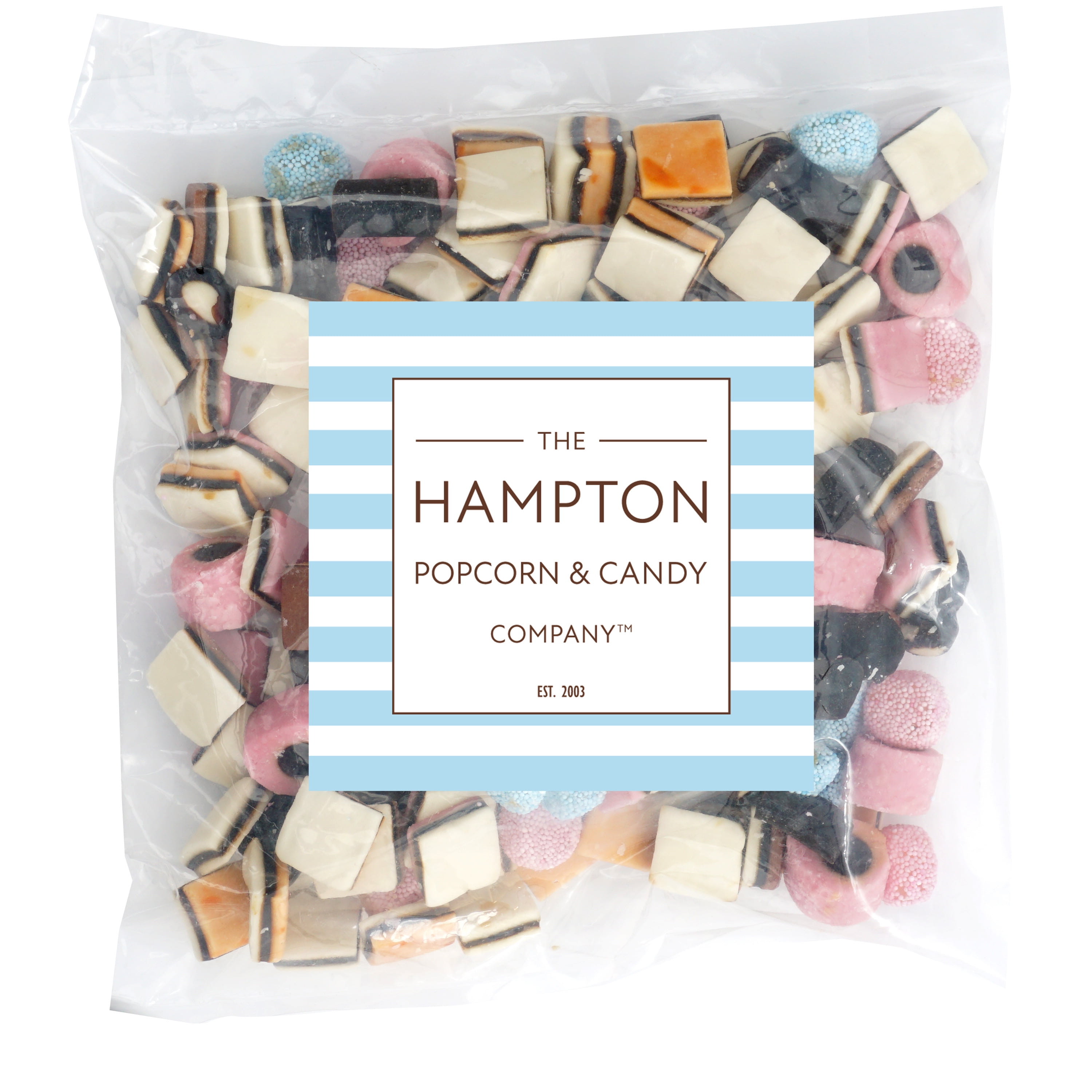 Gustaf's Licorice Allsorts Candy, 2 Pound Bulk Bag, Assorted Flavors, Gourmet English Licorice, Allsorts Licorice Mix, The Hampton Candy Company