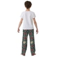 thumbnail image 4 of FORMRS Boys Pajama Pants with Pockets Size 13-14Y Kids Lounge Sleep Bottoms, Christmas Holly Leaves, 4 of 8